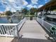 Private dock with water access and lift at 3912 Fontainebleau Dr, Tampa, FL 33634