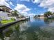 Scenic canal view featuring waterfront properties at 3912 Fontainebleau Dr, Tampa, FL 33634
