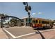Bustling town square, featuring shops and a trolley at 83 Palm Blvd, Dunedin, FL 34698