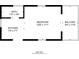 One-bedroom condo floor plan with kitchen, bath, and balcony at 516 Gulf Blvd, Indian Rocks Beach, FL 33785