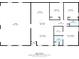 Detailed floor plan of 1373 sq ft home, 3 bedrooms, 2 baths at 6700 90Th N Ave, Pinellas Park, FL 33782
