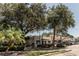 Quaint town square with shops and a trolley at 83 Palm Blvd, Dunedin, FL 34698