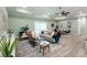 Comfortable living room with hardwood floors, and plenty of natural light at 83 Palm Blvd, Dunedin, FL 34698