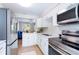 Bright kitchen features stainless steel appliances and an open layout at 4000 7Th N Ave, St Petersburg, FL 33713