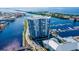 High-rise building and marina on waterfront property at 5120 Marina Way # 3303, Tampa, FL 33611