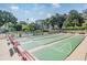 Well-maintained shuffleboard courts for residents' enjoyment at 1235 S Highland Ave # 1-207, Clearwater, FL 33756