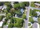 Aerial view showing the house's location and surrounding neighborhood at 2020 58Th S St, Gulfport, FL 33707