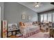 bedroom with twin bed and plenty of storage at 9247 Jakes Path, Largo, FL 33771