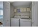 Convenient laundry room with washer and dryer hookups at 9247 Jakes Path, Largo, FL 33771
