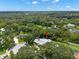 Aerial view showcasing the home's setting and landscape at 3045 Kevlyn Ct, Safety Harbor, FL 34695