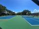 Well-maintained tennis courts for residents' recreation at 182 114Th Ne Ter # 182, St Petersburg, FL 33716