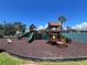 playground with play structures and safety surface at 182 114Th Ne Ter # 182, St Petersburg, FL 33716