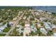 Expansive aerial view of the neighborhood and waterfront at 3108 58Th S St, Gulfport, FL 33707