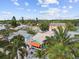 Aerial view of a cute beach cottage-style home at 3108 58Th S St, Gulfport, FL 33707
