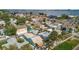 Wide aerial view showcasing the home's location near the water at 3108 58Th S St, Gulfport, FL 33707