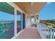 Private balcony offering stunning views of the cityscape and ocean at 223 Island Way # 5D, Clearwater Beach, FL 33767