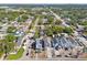 Aerial view of a residential neighborhood with new construction homes at 3839 71St N St, St Petersburg, FL 33709