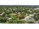 Aerial view showing home and neighborhood at 135 Se Monroe N Cir, St Petersburg, FL 33703