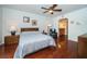 Main bedroom with ensuite bathroom access at 8693 Bardmoor Blvd # 202B, Seminole, FL 33777
