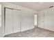 Bedroom with tiled floors and double door closet at 1701 41St S St, St Petersburg, FL 33711