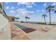 Community shuffleboard court offers a relaxing, leisurely activity with a beautiful beach view at 14950 Gulf Blvd # 404, Madeira Beach, FL 33708