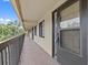 Condo building hallway with access to unit 1033 at 1933 Golfview Dr # 1933, Tarpon Springs, FL 34689