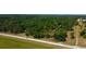 Aerial view of wooded land next to a road at 6191 Lockhart Rd, Brooksville, FL 34602