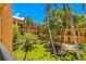 Tropical courtyard with lush landscaping at 8911 Blind Pass Rd # 305, St Pete Beach, FL 33706