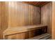 Relaxing wood-paneled sauna at 8911 Blind Pass Rd # 305, St Pete Beach, FL 33706
