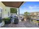 Relaxing patio with seating area and waterfront views at 5134 Salmon Se Dr # A, St Petersburg, FL 33705