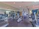 Community fitness center well equipped with various exercise machines at 9028 Lake Chase Island Way, Tampa, FL 33626