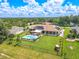 Home with pool and large grassy backyard at 10177 Sunburst Ct, Spring Hill, FL 34608