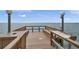 Fishing pier with seating and ample space for fishing at 650 Pinellas Point S Dr # 106, St Petersburg, FL 33705