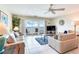 Condo living room with ocean view and seating area at 13500 Gulf Blvd # 605, Madeira Beach, FL 33708