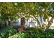 Home nestled amongst lush landscaping at 2827 11Th N Ave, St Petersburg, FL 33713