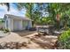 Private backyard oasis with hot tub and patio area at 2827 11Th N Ave, St Petersburg, FL 33713