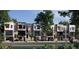 Modern townhouses with stone and light-colored siding at 6366 Central Ave # Sp2-2, St Petersburg, FL 33707