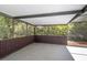 Spacious screened patio, ideal for outdoor enjoyment at 5204 New Brittany Ln, Zephyrhills, FL 33541