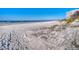 Scenic view of a pristine beach with white sand and ocean waves at 142 Beach Ave, Redington Shores, FL 33708