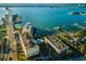 Waterfront condo community featuring a pool, boat docks and quick beach access at 100 Bluff View Dr # 405C, Belleair Bluffs, FL 33770