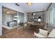 This bright bonus room can be used as an office with a clear view to the bedroom at 100 Bluff View Dr # 405C, Belleair Bluffs, FL 33770