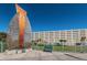 Modern art sculpture in front of a building at 100 Bluff View Dr # 405C, Belleair Bluffs, FL 33770