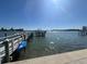 Private boat dock with kayak storage at 1840 Shore S Dr # 5, South Pasadena, FL 33707