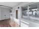 Private condo entrance with tiled patio at 1840 Shore S Dr # 5, South Pasadena, FL 33707