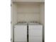 Convenient laundry room with washer and dryer at 17860 Althea Blue Pl, Lutz, FL 33558