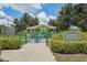 Community dog park with separate areas for small and large dogs at 2430 Brazilia Dr # 24, Clearwater, FL 33763