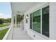 Bright condo balcony with a view of the surrounding landscape at 2430 Brazilia Dr # 24, Clearwater, FL 33763