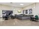 Community room with a bar and comfortable seating at 2430 Brazilia Dr # 24, Clearwater, FL 33763