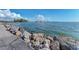 Stunning view of the calm water and cityscape at 105 Dartmouth Rd, Venice, FL 34293