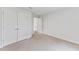 Spacious bedroom with double doors leading to a large closet at 105 Dartmouth Rd, Venice, FL 34293